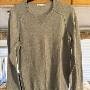 J.Lindeberg Light Gray Knit Top